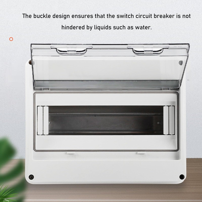 Breaker Box, 18 Way Distribution Protection Box IP65 Waterproof Clear