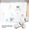 Ultra Soft Absorbent Baby Muslin Swaddle Cotton Blanket Bath Towel