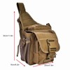 Durable Men Military Chest Shoulder Bag Pack for Travel Hiking