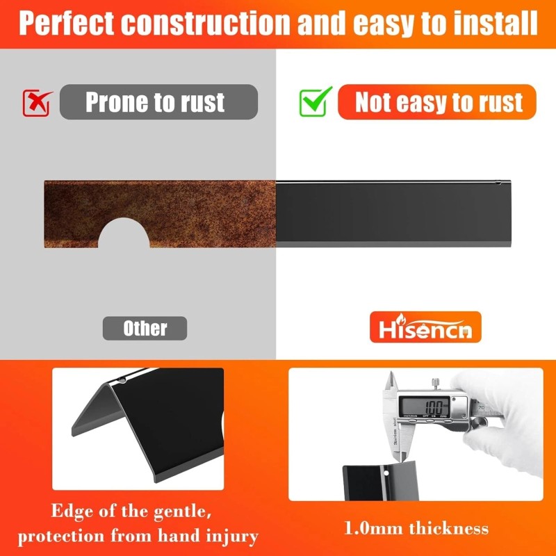 For Weber Flavorizer Bars for Weber Genesis II E-410 E-435