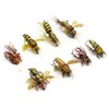 YZD Realistic Trout Hand Tie Fly Fishing Flies Collection Dry