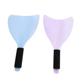 Beavorty Hair Accessory 2 Pack Panel Hair Face Cover Salon Eyeprotector Random Color