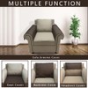NOYOURS Couch Arm Covers, Anti-Slip Sofa Armrest Cover for Recliner,
