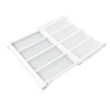 Tension Rod Shelf 14.2 Inch Width Nail Free Expandable Storage