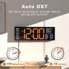 JALL 16" Large Digital Wall Mount Clock, Count Down Timer,