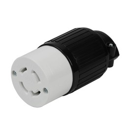 Nema L14-30R 30A 125/250V 3 Pole 4 Wire Industrial Grade Locking Female Receptacle Connector, Industrial Twist Lock L14-30 30-AmpTwist Lock Socket. LK-7431