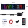 XAXVSTS Programmable LED Scroll Sign Dislplay, 47.5 x 12 cm,