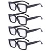 Eyekepper Eyekepper 4 Pack Stylish Eyeglasses Women - Oversized Square