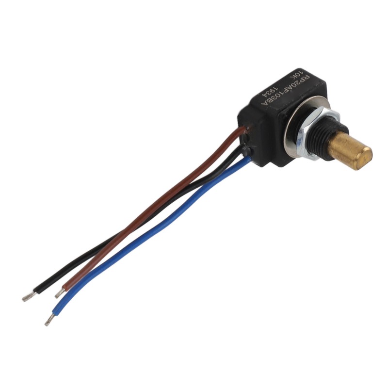 Rotary Potentiometer with Connector Wire 10K Ohm Linear Taper Adjustable