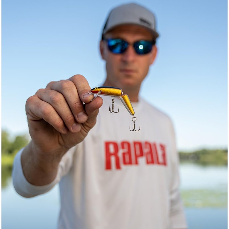 Rapala J9-S Minnow Floating Jointed Lure, 3.5 inches (9 cm),