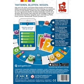 rudy games Quiz IT 2019 Interactive knowledge game for smart minds quiz game with app from 12 years old, multicoloured