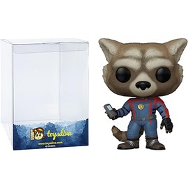 Rocket: P o p ! Vinyl Figurine Bundle with 1 Compatible Graphic Protector (1202-67509 - B)