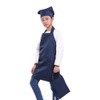 BIGHAS Kids Apron, 3-Piece Set, Triangular Headscarf, Drawstring Bag, Colorfast,