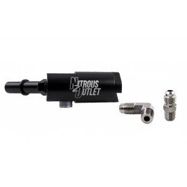 Nitrous Outlet 00-01816 Nitrous Outlet 3/8" Inline Fuel Adapter Kit- Modular - 1/8" NPT, -4 AN