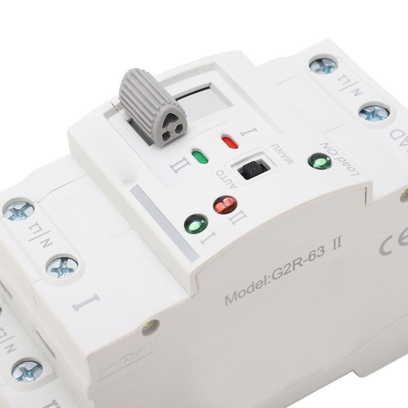 Dual Power Automatic Transfer Switch 2P 32A Millisecond Switching ATS