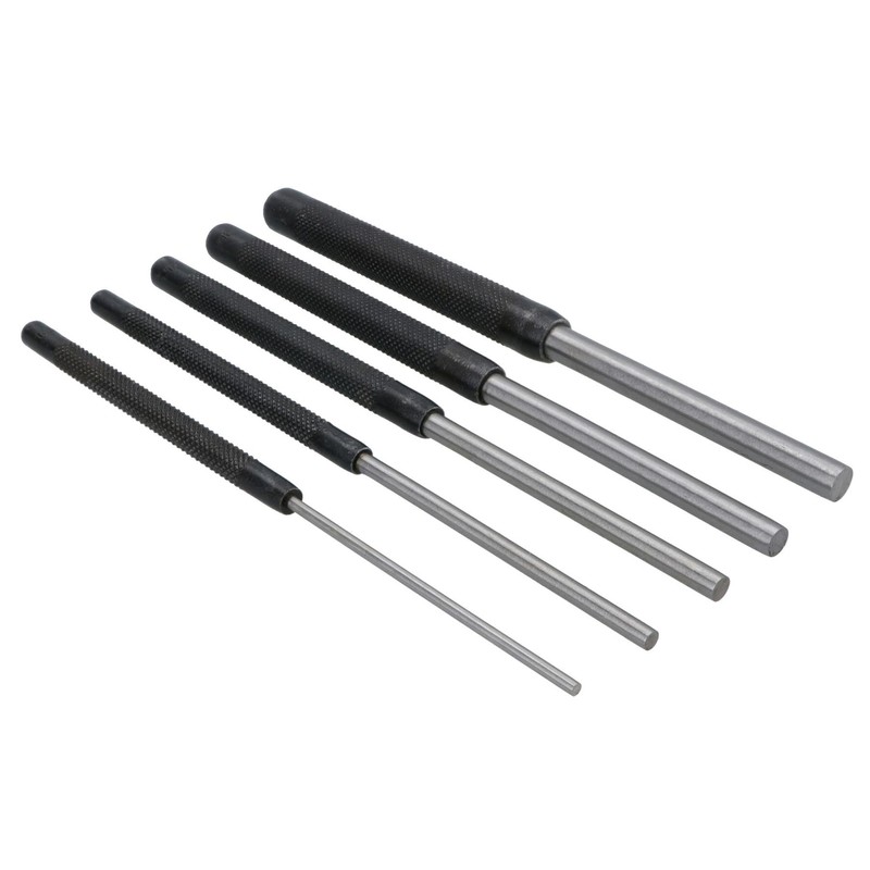 5pc Parallel Pin Punch Set 1/8 3/16 1/4 inch 5/16