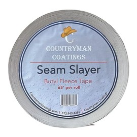 Countryman Coatings - Seam Slayer Butyl Fleece Tape 4" x 65" Sealant Leak Repair & Seam Sealer - Waterproofing Tape (1)