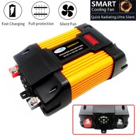 4000W Peak Car Van Converter Power Inverter 12V to 110V USB Sine Wave Modified