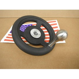 Fine Feed Handwheel, Cast Aluminum, M1413 Cast 5" OD USA Improved