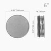 HVAC OV 2pack Galvanized Metal Duct End Cap - 6