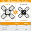 Auzev Solar Shed Light Indoor Outdoor Upgrade 176 LED 4