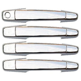 Chrome Door Handle Covers (4dr w/o Passenger Keyhole) for GMC Yukon XL 2007-2014