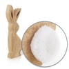 com-four® Decorative Rabbit Made of Mango Wood, Decorative Wooden Easter