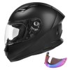 JAGASOL DOT Lightweight Full Face Motorcycle Street Bike Helmets with