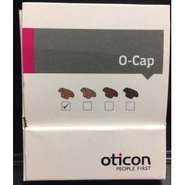 Oticon 2 Packs Of Beige Oticon O-Cap Mic Filters For Hearing Aids. 16 Filters Total