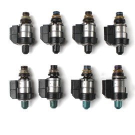 DAYSYORE 8x 722.9 7-Speed Automatic Transmission Solenoids Set Fits for Mercedes 722.9 Automatic Transmission Solenoids Parts