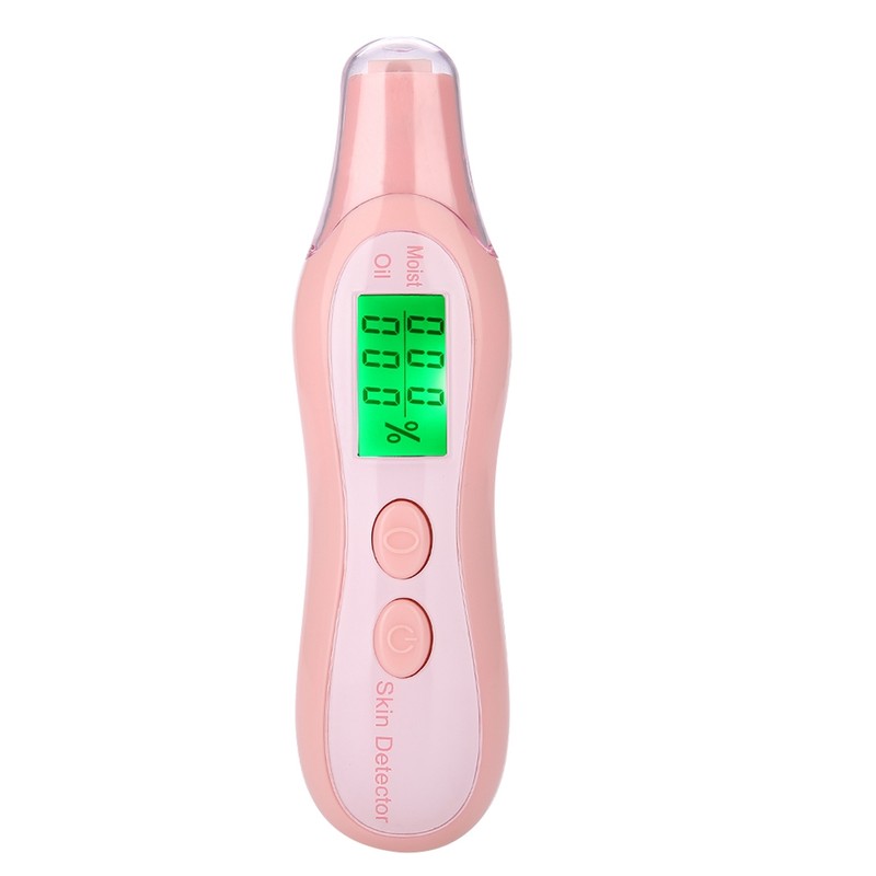 Digital LCD Display Precision Skin Sensor Tester Facial Moisture Water