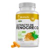 Bioherb Extracto De Fenogreco 100% Puro 180 Cápsulas Sabor Neutro