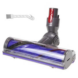 Wingsflying Upgrade Anti-Tangle Replacement Vacuum Head Compatible with Dyson V8 V10 V11 V15 Cordless Vacuum Cleaners, Direct Drive Cleaner Brush Head Suitable for Carpets, Rugs, Hardwood Floor