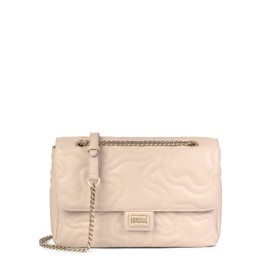 TOUS Women's 2001576943 Shoulder Bag with Lapel KAOS Dream Beige, Size M, beige