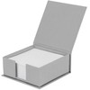 Rössler Soho Square Refillable Jotter Box - Neutral