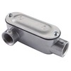Halex, 1/2 in. Rigid Type LR Threaded Conduit Body with