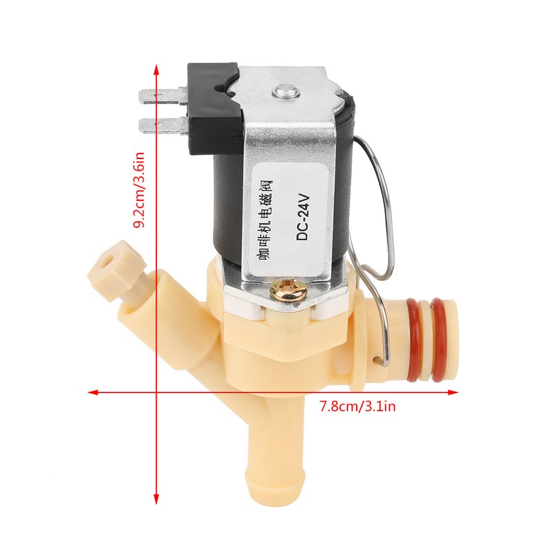 DC24V Normally Closed Electric Solenoid Valve Water Valve For Coffee