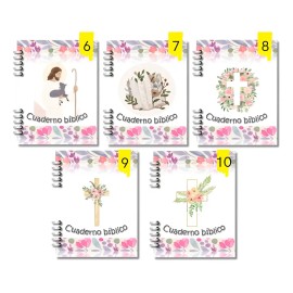 Cuaderno Bíblico Con Versículos En Cada Pagina, Tu Espacio