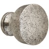 MNG Hardware 85464 Precision Cabinet Knob, 1.25 in, Distressed Pewter