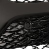waltyotur Front Bumper Hood Grille Lower Glossy Black Mesh Style