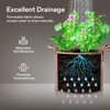 VIVOSUN 5-Pack 30 Gallons Grow Bags Heavy Duty Thickened Nonwoven