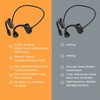 BL09 Bone Conduction Headset Bluetooth 5.3 Hanging Ear Wireless Sports