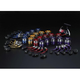 Daiwa Slp Works SLPW Machine Cut Shaft Handleset (With I-Shape Handle Knob) 40mm Purple