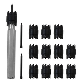 Pack of 14Pcs 3/8" Double Sided High Speed Rotary Spot Weld Cutter Drill Bit Tool