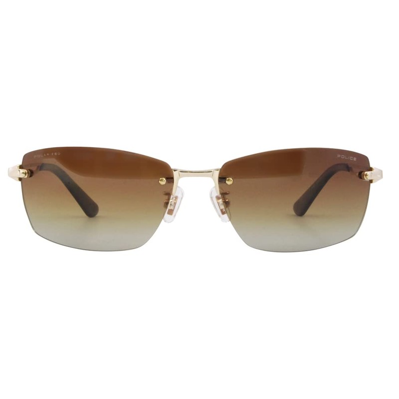 POLICE Sunglasses SPLG39J 300P 60 2023 Model WIND Two-Point Borderless