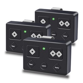 AXP1 Remote Transmitter Replacement for AXP1/AXS1 Ghost Controls 5-Button Remote Transmitter for Automatic Gate Openers 3 Pack