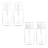Pack of 4 200 ml Dispenser Bottles for Skin Care