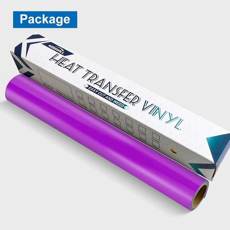 KISSWILL 3D Puff Heat Transfer Vinyl - 10" X 4