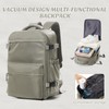 Vacuum Travel Backpack - Save 30% Space with Compression, Carry-On