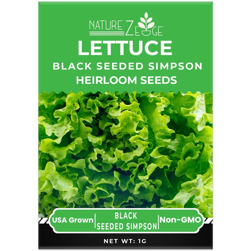Lettuce Seeds for Planting, Red Romaine Lettuce, Bibb Butter Lettuce,